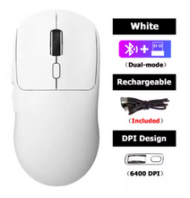 Load image into Gallery viewer, High Quality Rechargeable Wireless Mice Support Bluetooth/2.4G Gaming Mouse High Precision Silent Gamer Mice