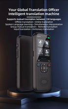 Load image into Gallery viewer, 142 Languages Translator Device Online Offline